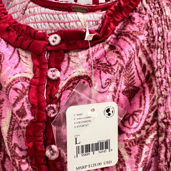 NWT Free People Velvet Dare Me Top - Picture 10 of 11